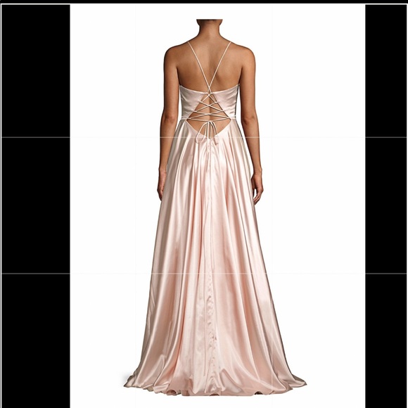 Pearl/Blush Faviana Gown from Saks - Picture 3 of 10